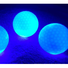 LED golf bola prática levou a bola de golfe piscando, iluminam a bola de golfe